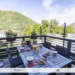 דירה Les Balcons Montagnards אקס-לה-טרמה